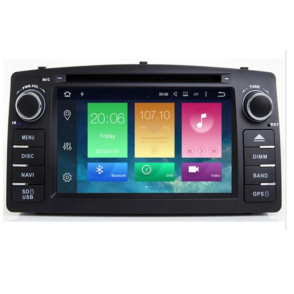 2 Din Android 10GPS Radio Car Multimedia For Toyota Corolla E120 BYD F3 2001 2002 2003 2004 2005 2006Head Unit StereoNavigation |