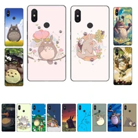babaite anime studio ghibli totoro phone case for xiaomi mi 8 9 10 lite pro 9se 5 6 x max 2 3 mix2s f1