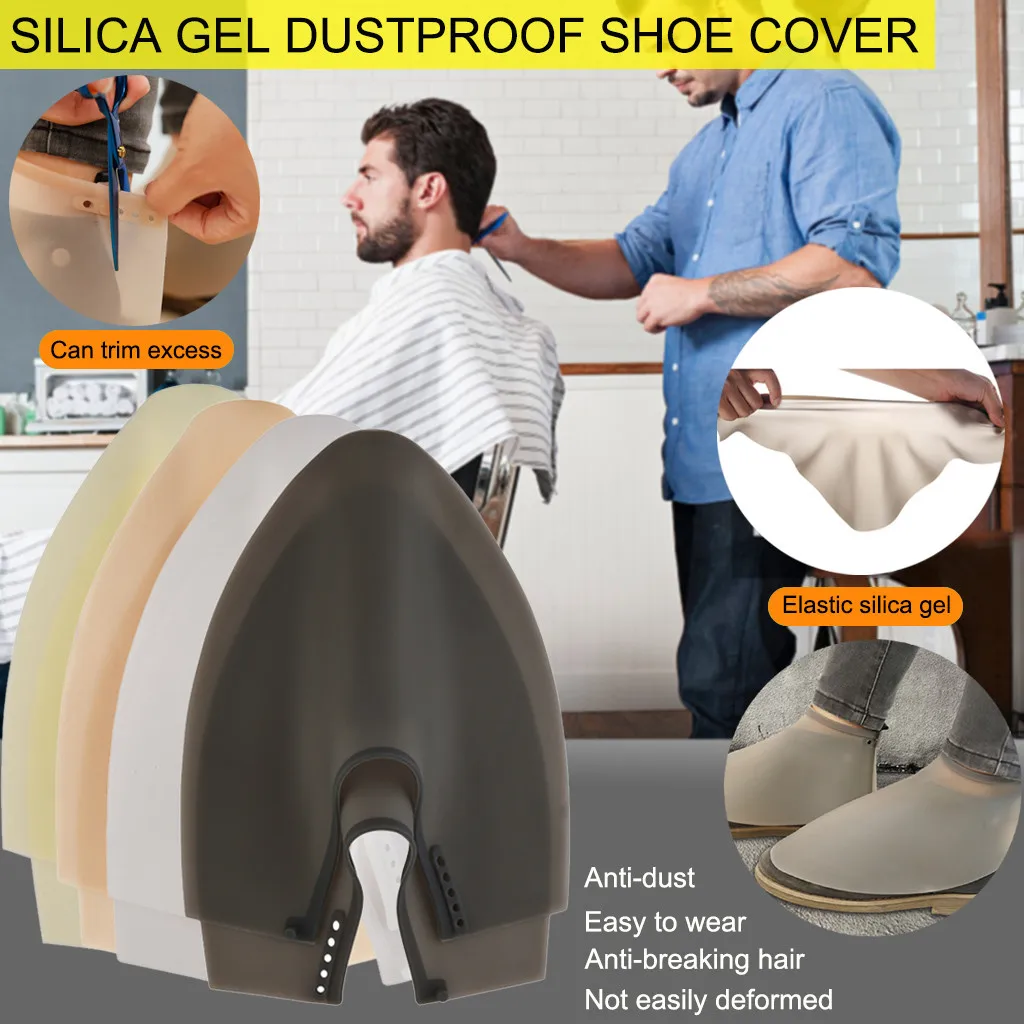 1 Пара регулируемых силиконовых чехлов для парикмахерских модный дизайн