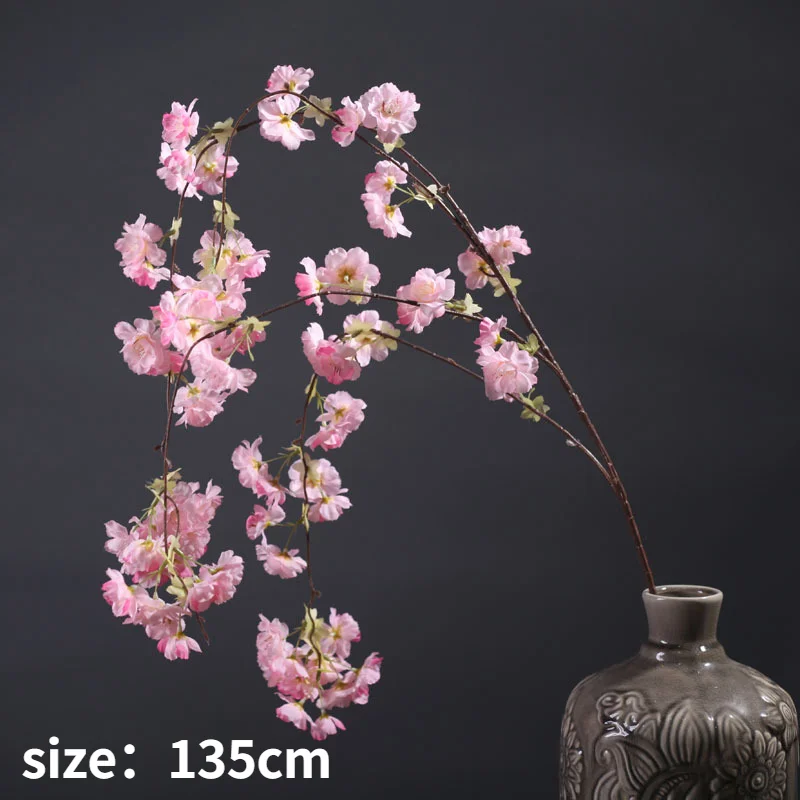 

Искусственные цветы вишни MEIHON, шелковые ветки вишни