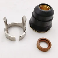 non hf arc torch s25 s30 s45 cut55 pt 40 ipt 40 ipr 40 pt40 pt60 ipt60 pt 60 air plasma swirl ring shield spacer consumables kit