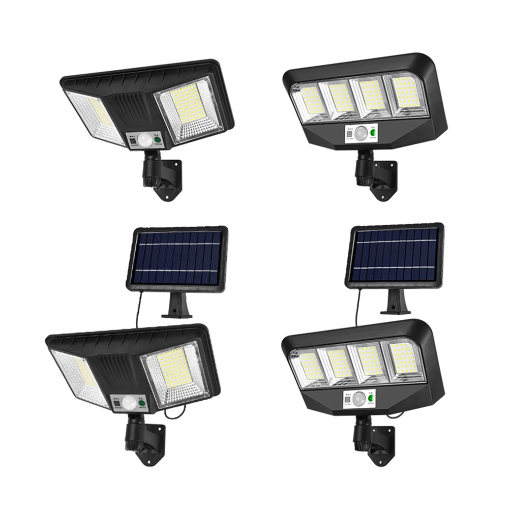 

138/160LED Solar Powered Wall Light Rotatable IP65 Waterproof Human Motion Sensor Lamp Garden Light Outdoor Lighting Lamp