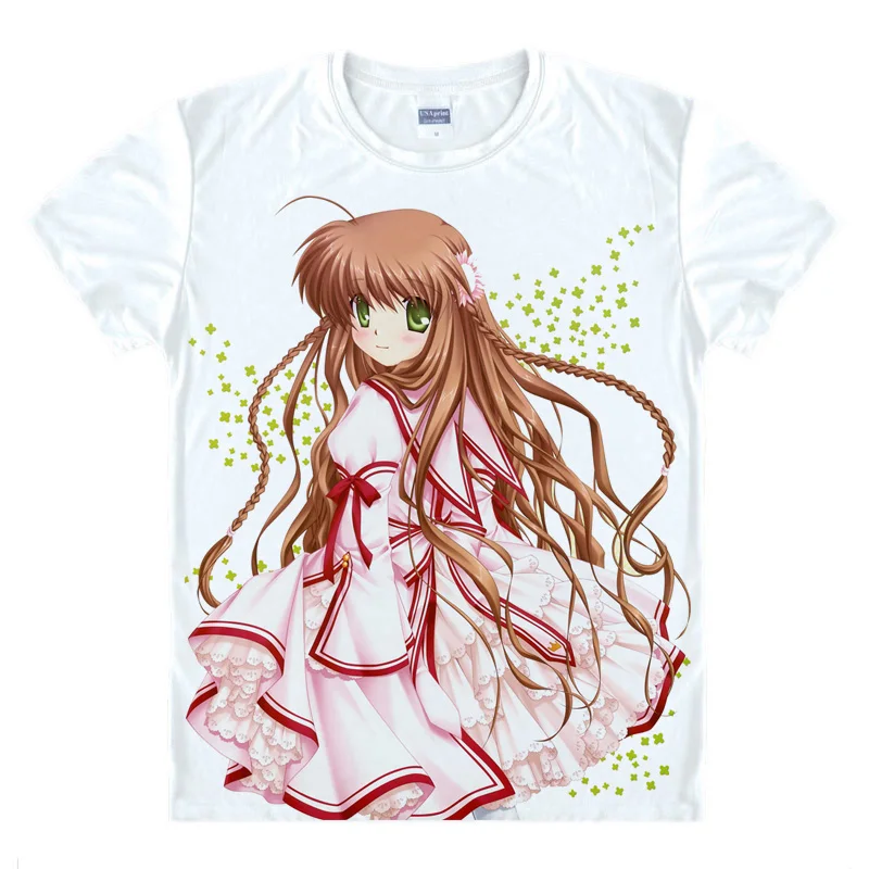 

Футболка с принтом Rewrite Kanbe kotory, топ для косплея Tennouji Kotarou Senri Akane из аниме, забавные летние футболки, повседневная Уличная одежда, футболки