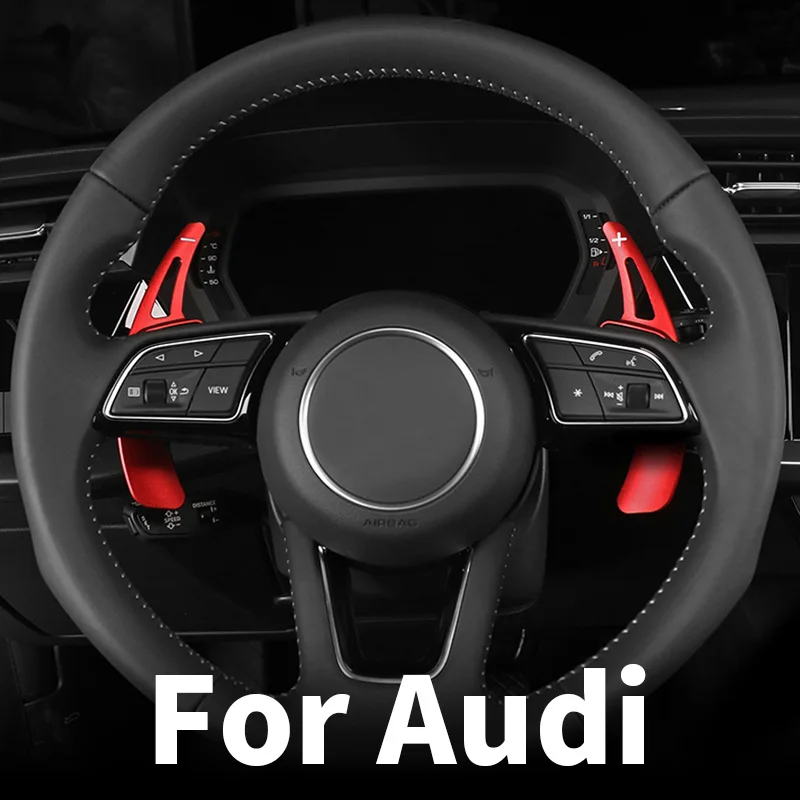 

For Audi A3 A4L A5 A6L A7 A8 S3 S5 S6 S7 S8 SQ5 RS3 RS6 R8 Q3 Q5 Q7 Car Steering Wheel Shift Paddle Shift Lever interior supplie