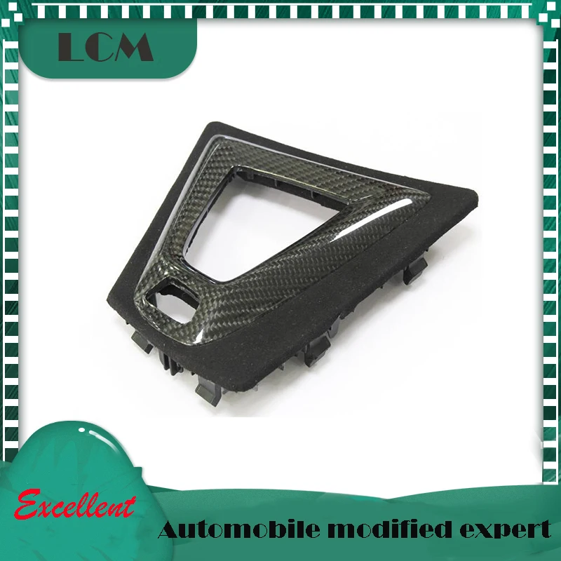 

ABS + настоящее углеродное волокно, алькантара, объемная крышка шестерни для BMW F80 M3 F82 F83 M4 14-19, сменный тип версии с левым рулем