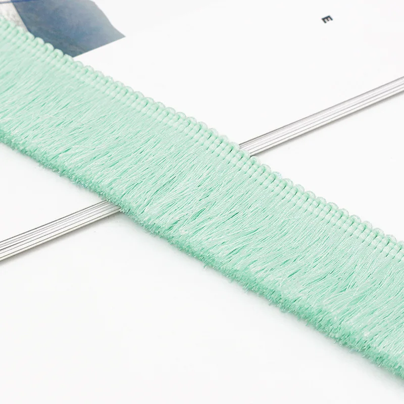 10 Yard 3.5cm Thickened Fringe Lace DIY Handmade Earrings Embroidery Thread Clothing Curtain Pillow Accessories | Дом и сад