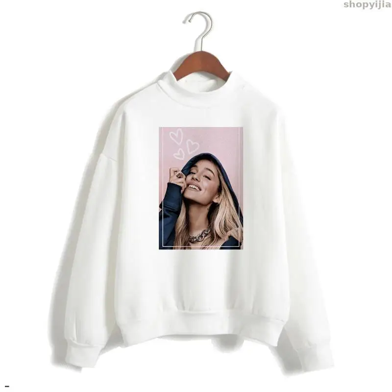 New Women Cartoon Print God Is A Woman Sweatshirts No Tears Left To Cry Hoodie Pullover Warm Tops Sweatshirt | Женская одежда