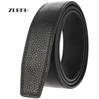 zlrph men genuine leather belt luxury brand automatic buckle designer belts waist strap male for jeans design masculinos