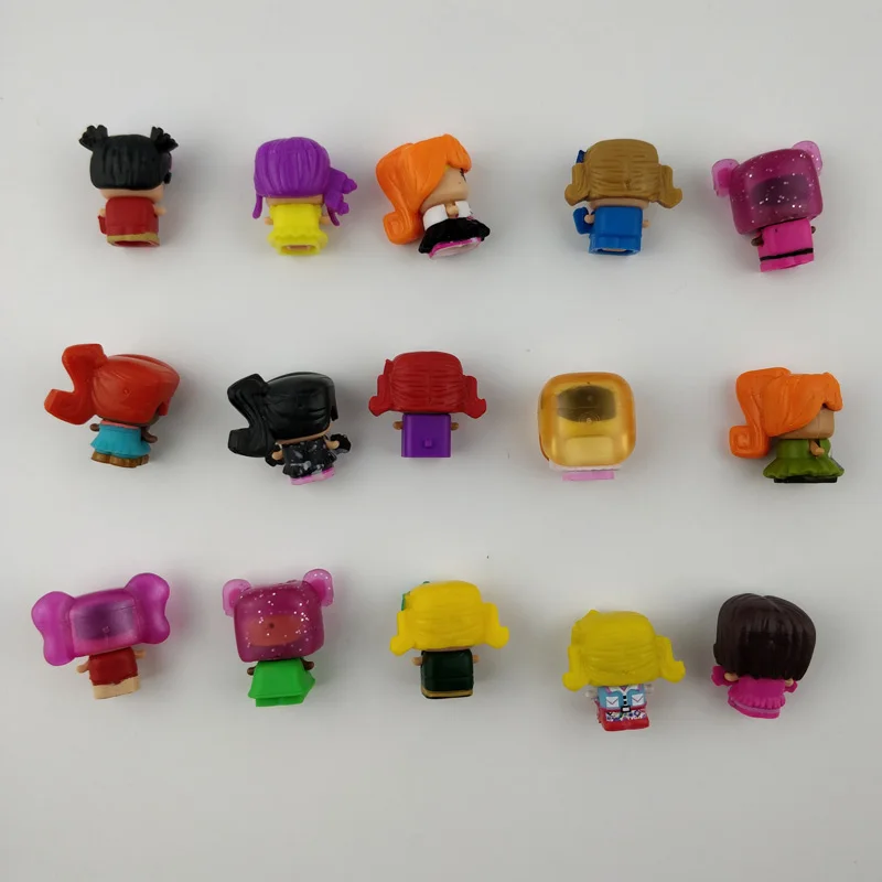 10 шт./лот мини-фигурка пинипона кукла-конструктор для девочек кавайная милая
