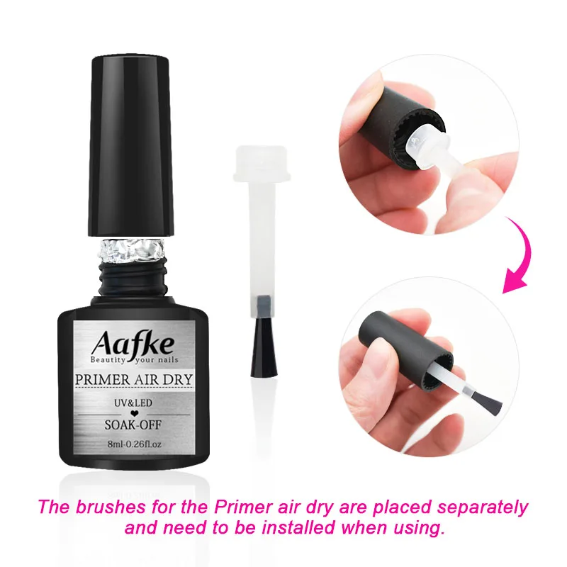 30ml Nail Gel UV/LED No Wipe Super Bright Tempered Glass Top Coat Base Fast Air Dry Primer Lasting Matte ZJJ3098 | Красота и здоровье