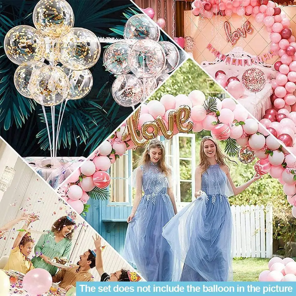 

15 Section Fiber Pole Water Bag Base Balloon Arch Set Balloon Kit Wedding Decoration Balloon Arch Party Bracket Birthday O9B3