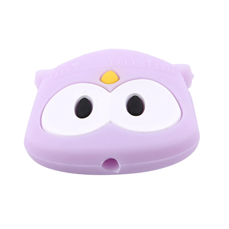 

Baby Silicone Teether Cute Mini Owl Silicone Beads BPA Free Food Grade Rodents DIY Baby Teething Toys