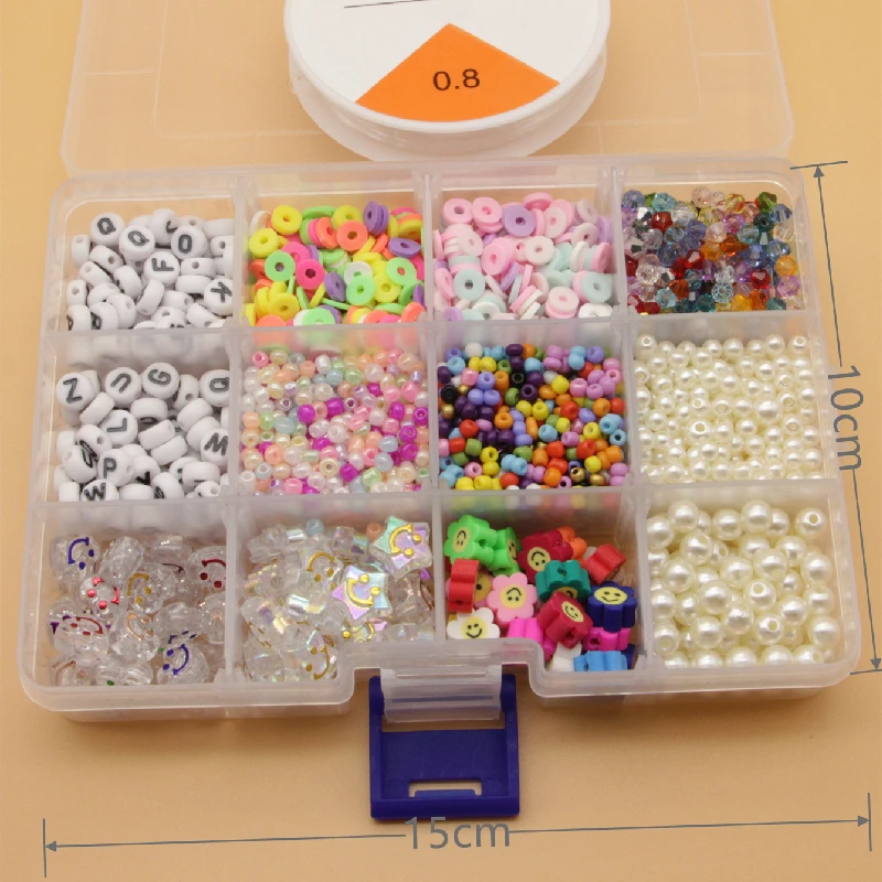 

Бусины с надписью «Улыбка» разноцветные, аксессуары для рукоделия, маленькие наборы бусин для поделок «сделай сам», игрушка для маленькой д...