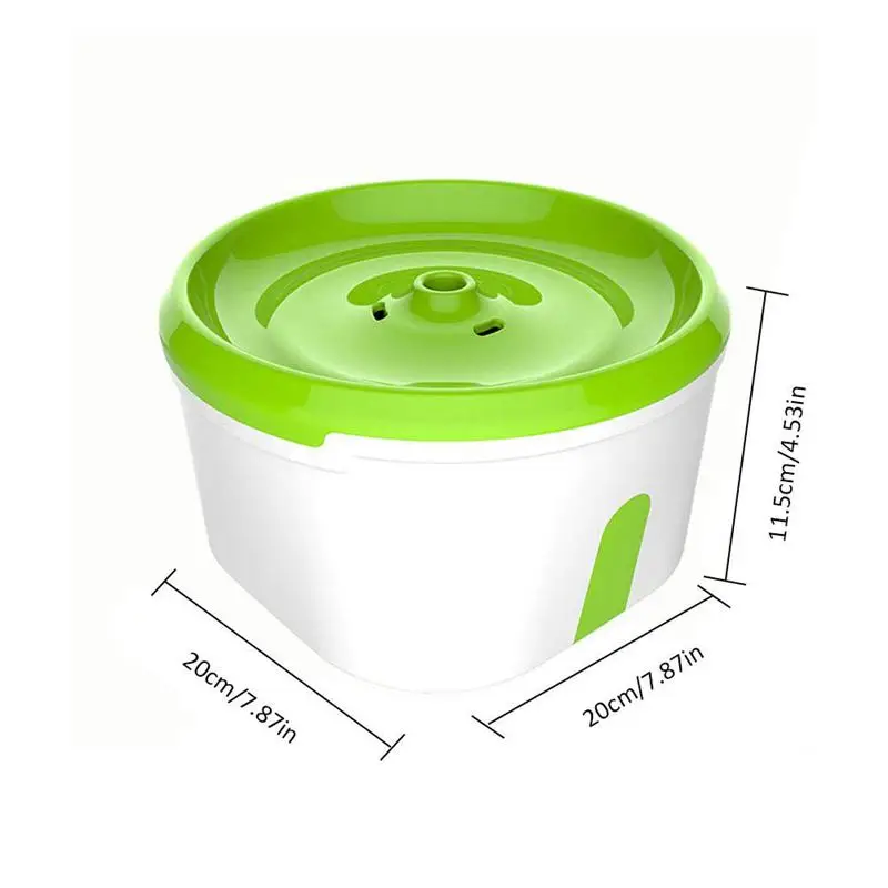 Hot Sale Pet Fountain Cat Water Dispenser Dog Dual Filters Fresh Clean Ultra Quiet Enjoy Drinking | Дом и сад