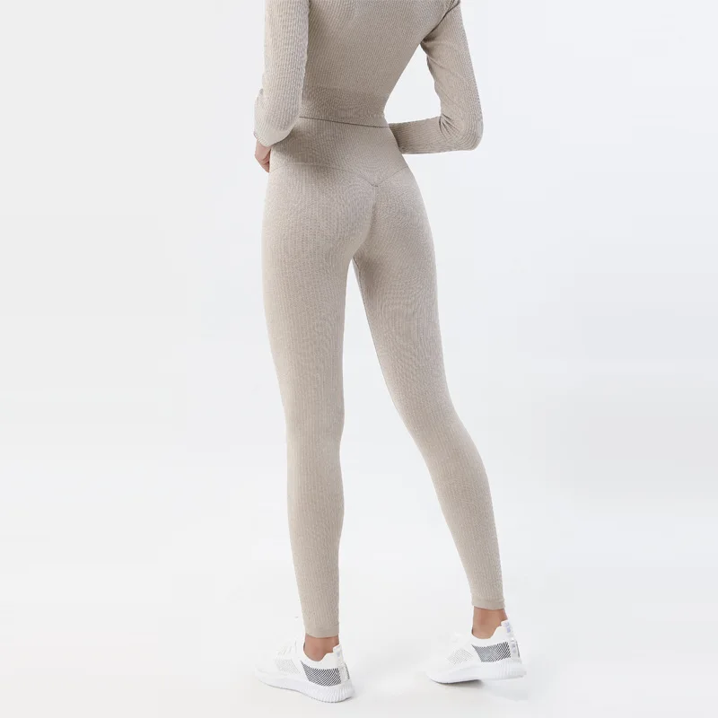 Леггинсы женские бесшовные с эффектом пуш-ап и высокой талией | Спорт развлечения