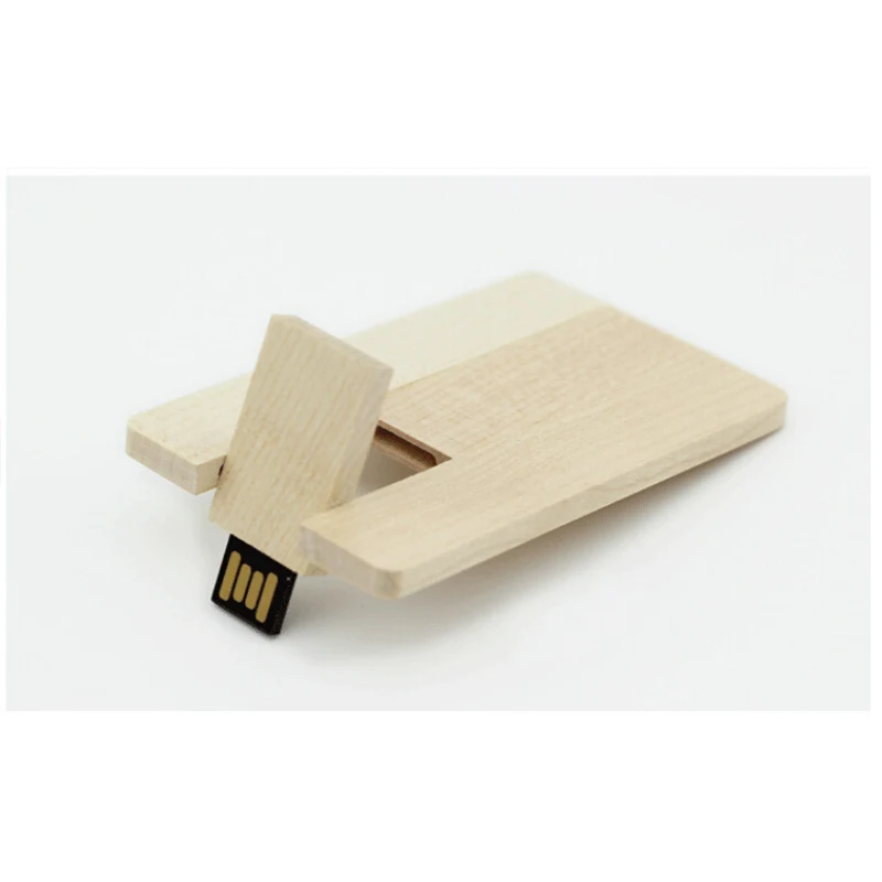 Новый стиль изготовленным на заказ логосом древесины карта флеш диск USB 2 0 флэш