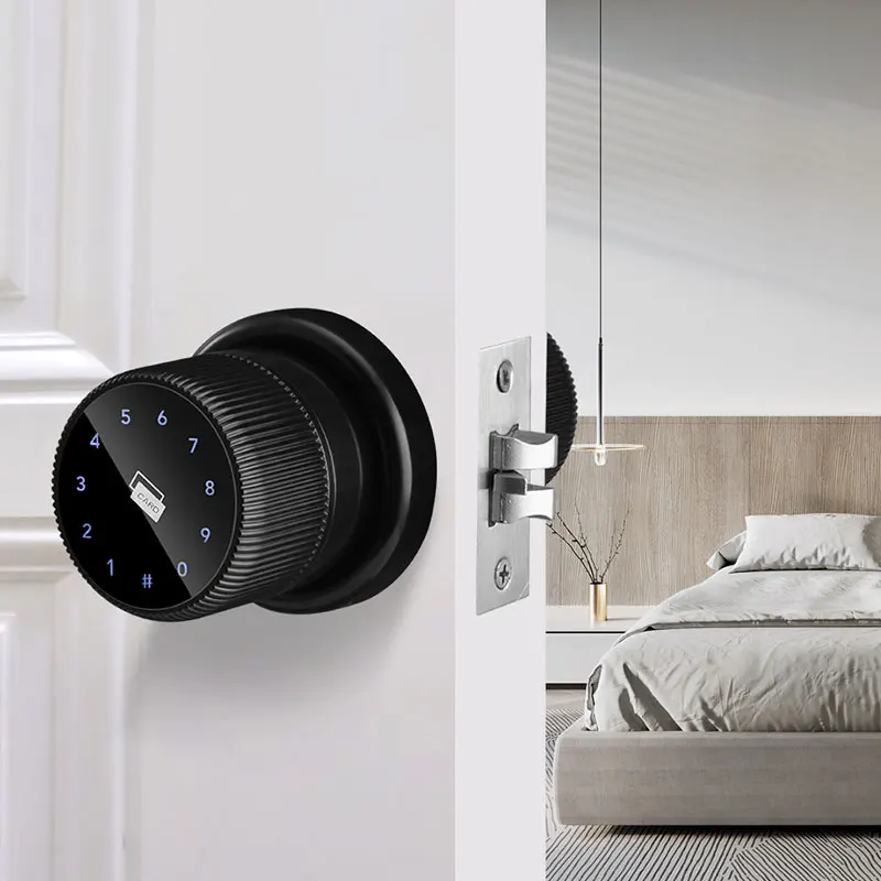 

Hot Selling Home Entry Handless Interior Door Knob With Lock