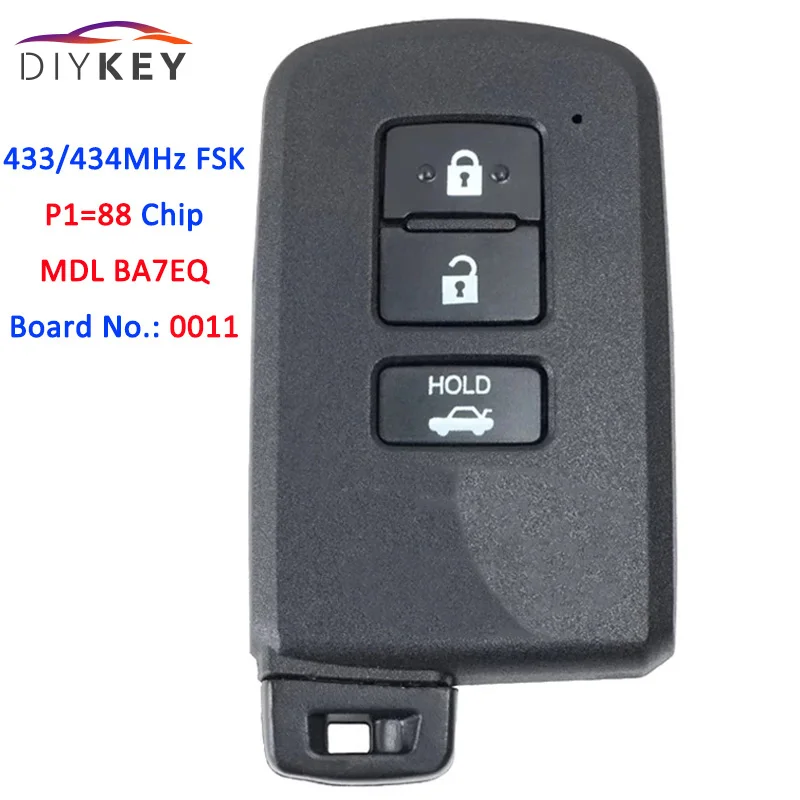 Материнская плата DIYKEY MDL BA7EQ 0011 для Toyota Auris Yaris гибридный RAV4 2012 2013 2014 2015 2016 2017 2018 433/434