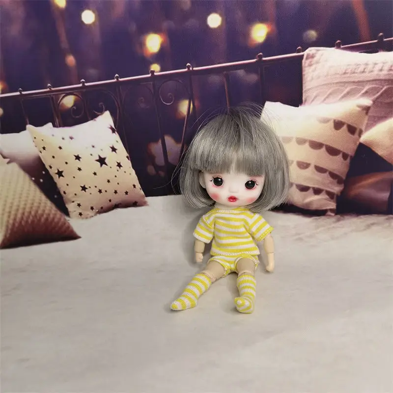 Ob11 нижнее белье комплект из 3 предметов 1/12 BJD Морри ГГК глиняная кукла мультяшная |