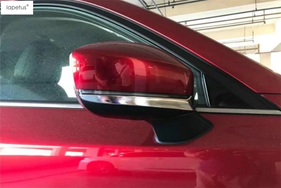 Аксессуары Lapetus подходят для Mazda CX-9 CX9 ABS внешнее зеркало заднего вида полоса формовочная крышка комплект отделка/Хромированный комплект