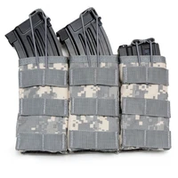 tactical single double triple molle magazine pouches military airsoft m4 mag pouch hunting outdoor nylon waist bag travel pouch