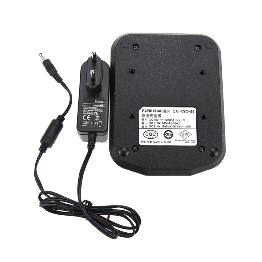 KSC-25 быстрого Зарядное устройство для Kenwood KNB-24L KNB-25A KNB-26N KNB-35L KNB-40LC KNB-55L KNB-56N KNB-57L Батарея радио