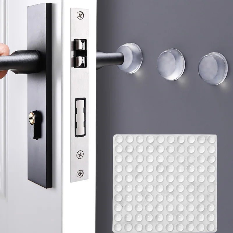 Многофункциональные самоклеящиеся силиконовые противоскользящие бамперы для