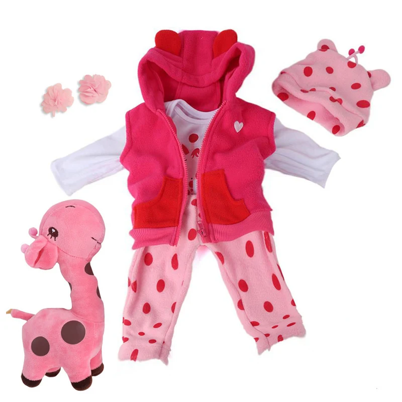 KAYDORA 20-22 дюймов милая кукла реборн принцесса одежда подходит для 50-57 см Bebe Reborn Малыш красочные наряды Аксессуары Юбка - Цвет: 20-22 inch