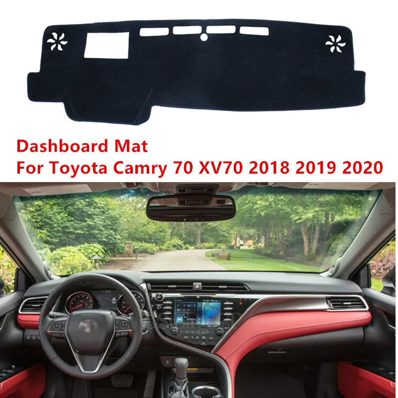 

Коврики для приборной панели автомобиля Toyota Camry 70 XV70 2018 2019 2020