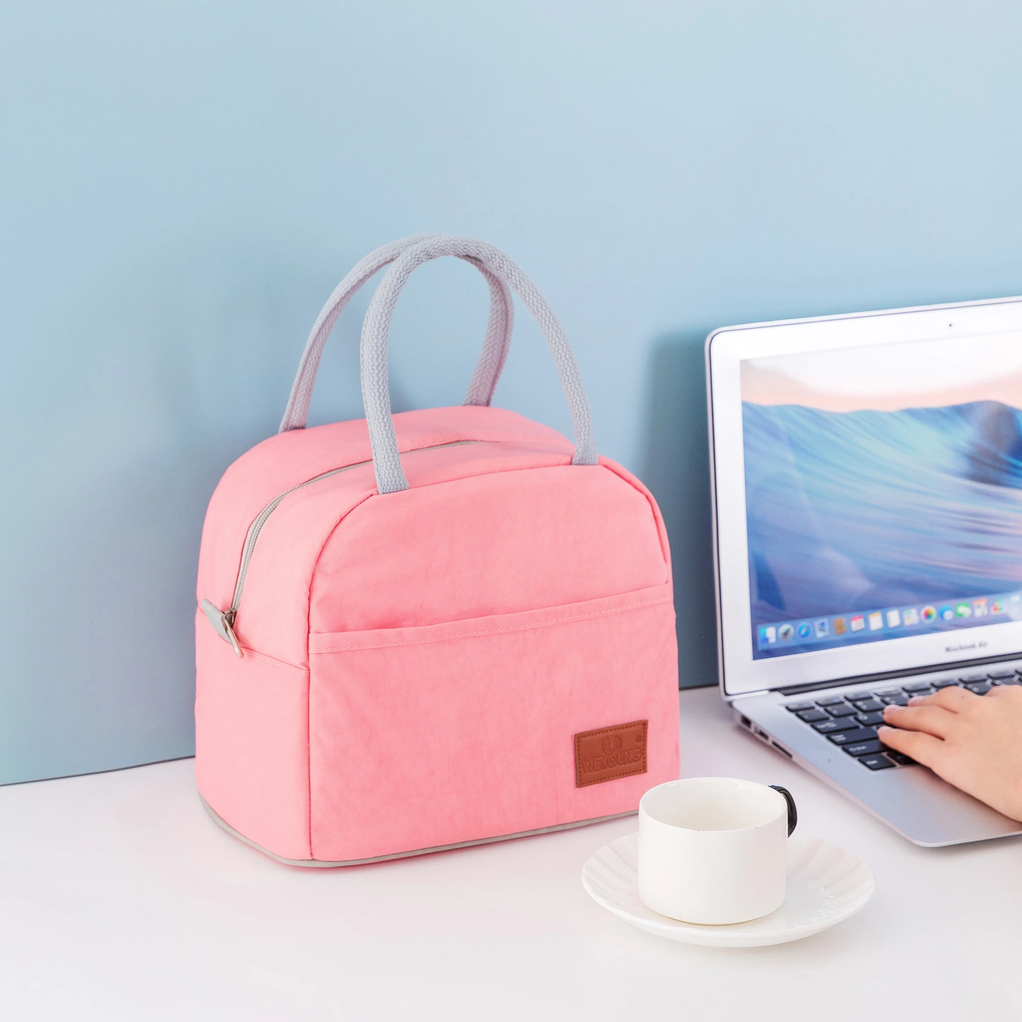 Сумка-тоут для ланча Термоизолированный Ланч-бокс сумка-холодильник сумка бенто