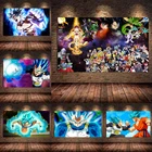Картина на холсте из японского аниме Драконий жемчуг, Настенная картина Kakarot художественные плакаты и принты для украшения гостиной, детской комнаты