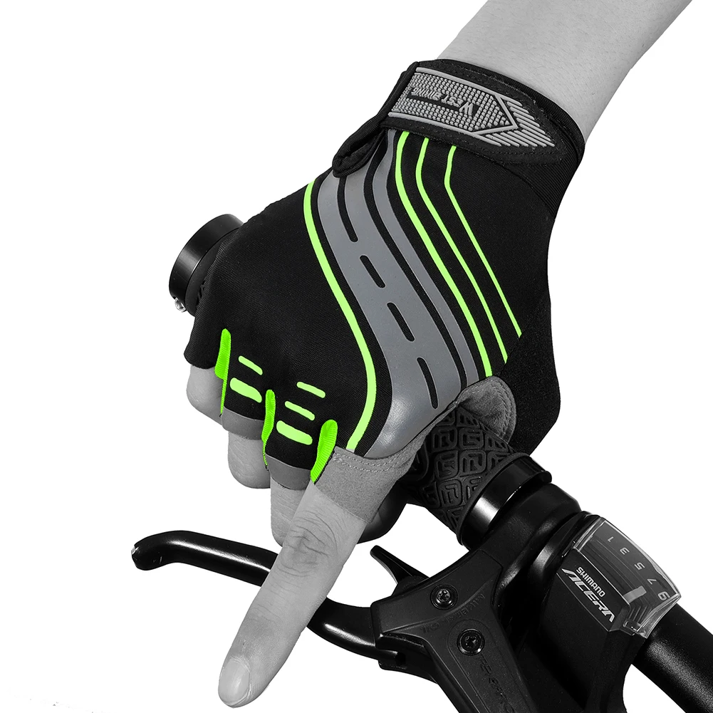 

Half Finger Cycling Hiking Gloves Breathable Shockproof Anti-Slip Sports Gloves Outdoor Climbing Anti-Slip Gloves