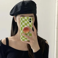 autumn thin beret girls korean version solid color versatile lovely painter hat ins style military hat