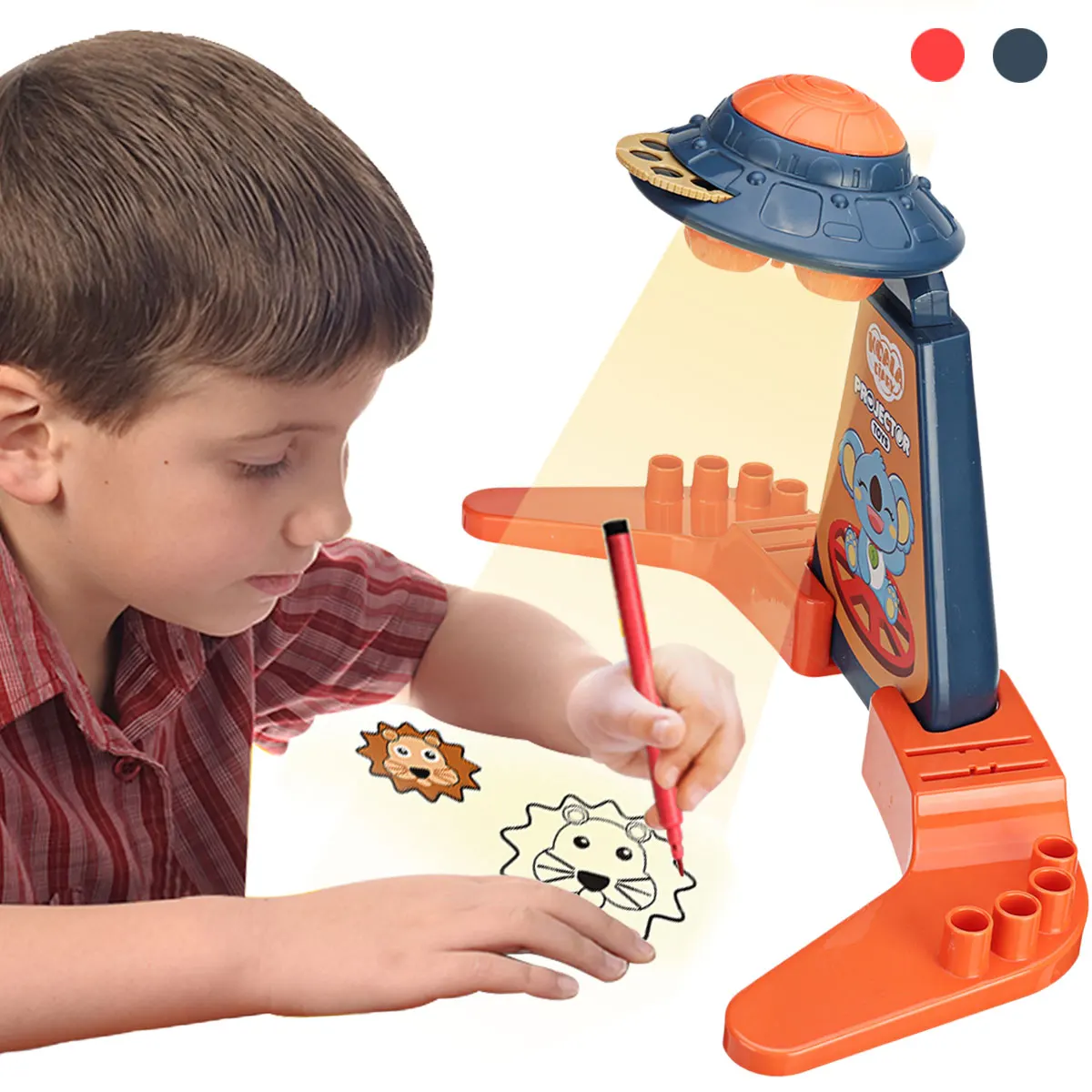 

Led Drawing Projector Art Drawing Toys for Children Painting Arts Crafts Educational Learning Paint Tools Toy Xmas gifts