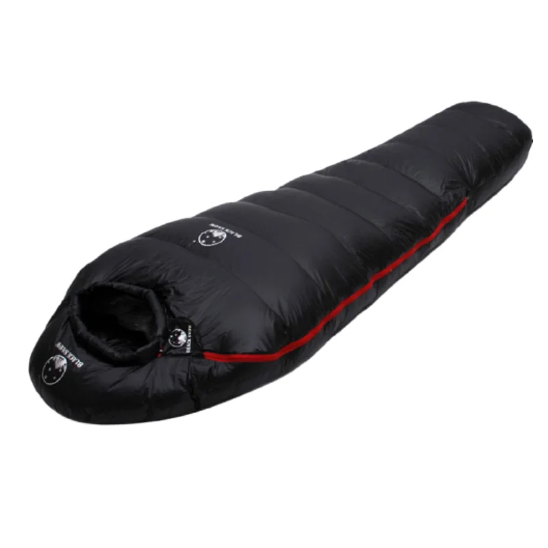 

Ultralight Goose Down Mummy Sleeping Bag Outdoor Camping Hiking Thermal Cold-resistant Waterproof Stitchable Compression Bag