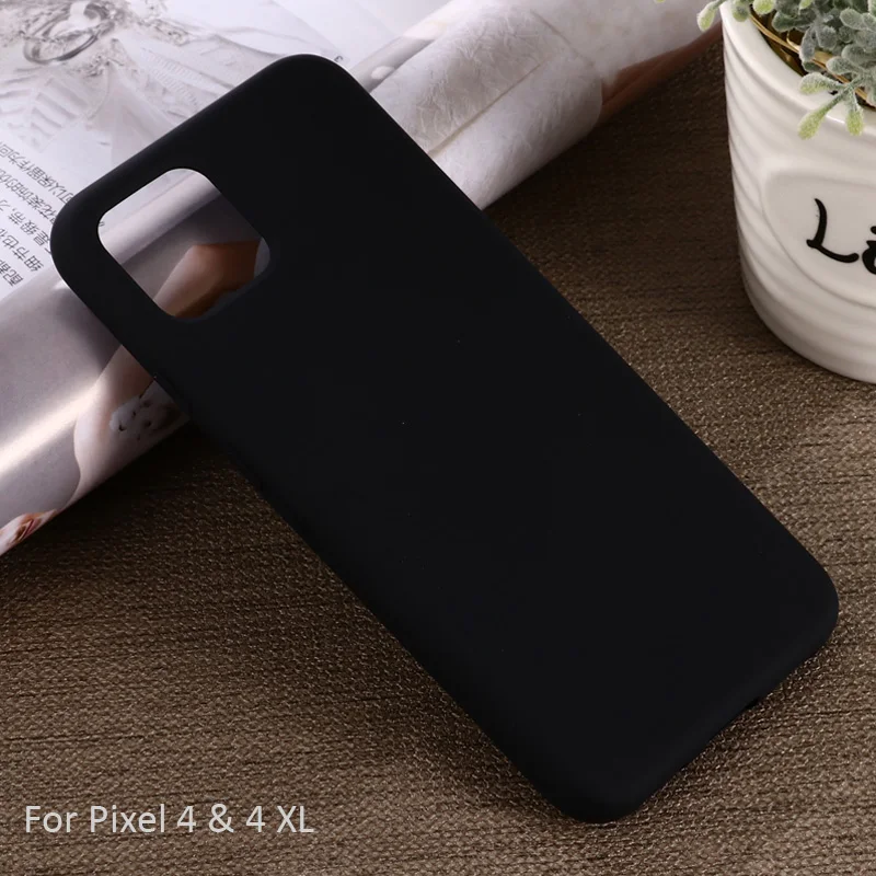 Жидкий силиконовый чехол для Google Pixel 4 XL мягкий гелевый резиновый