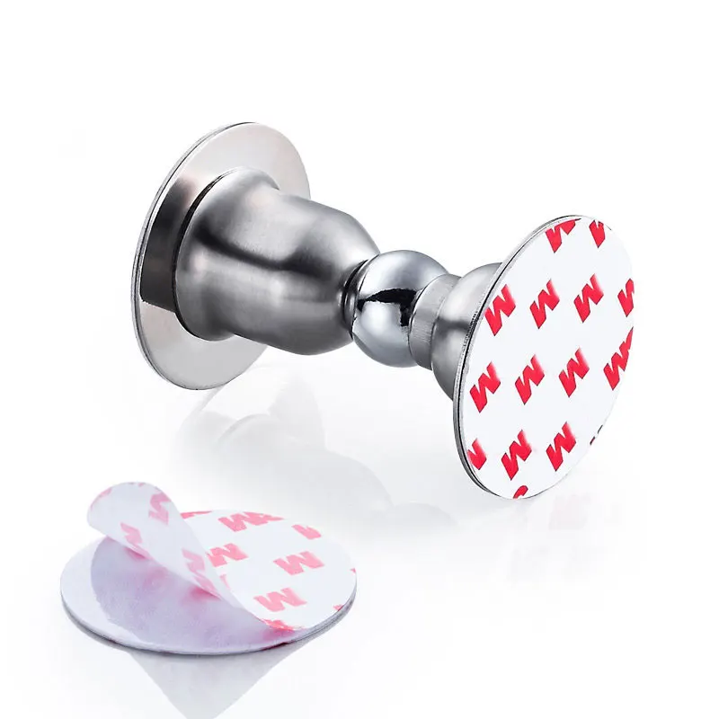 Магнитная дверная пробка из нержавеющей стали стикер для туалетного стекла