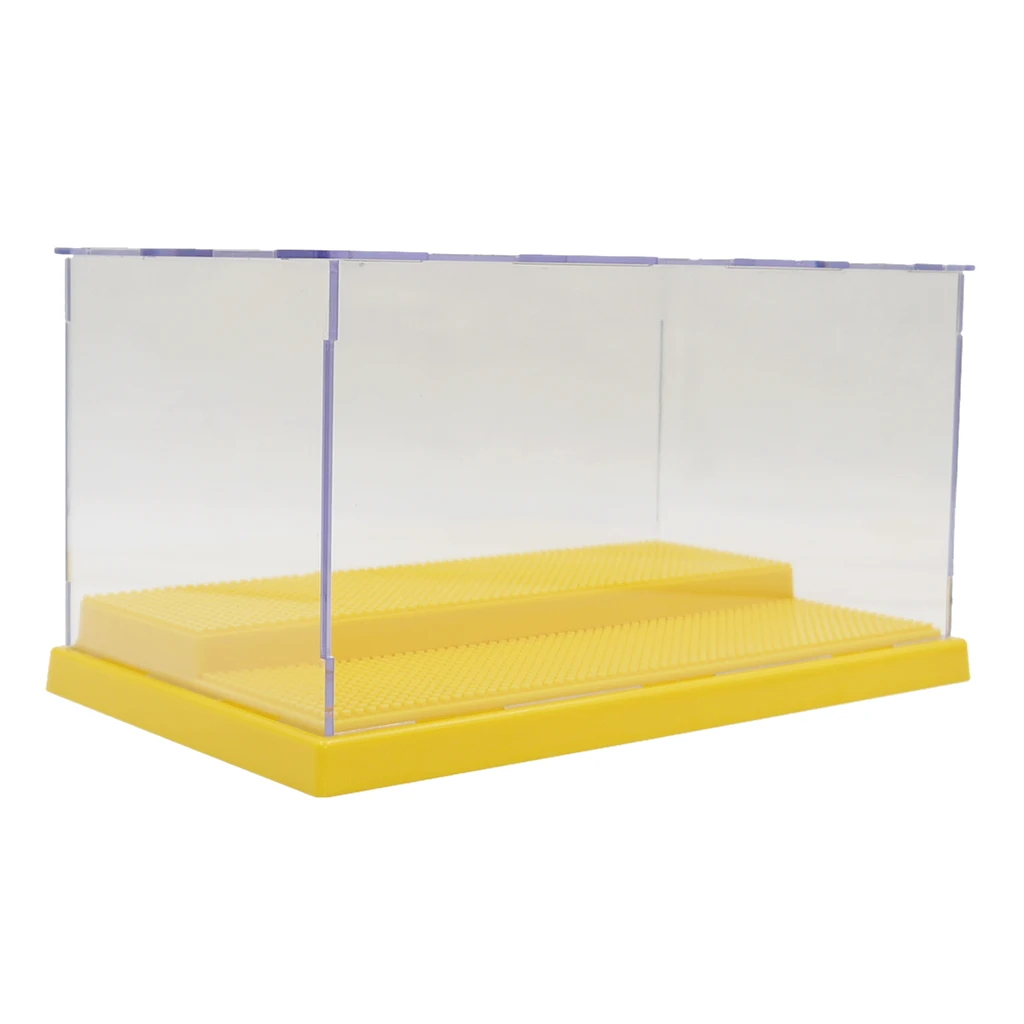 2-уровневая витрина для LOZ строительные блоки Алмазный кирпич прозрачная коробка