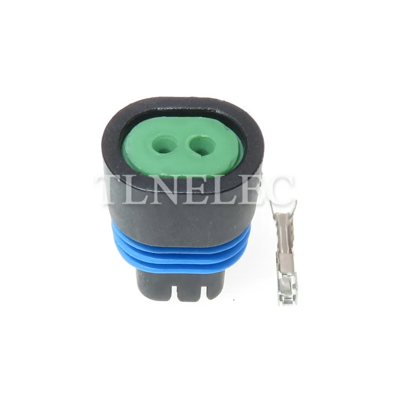 12162193 Delphi 2 Pin Way Female Metri-Pack Auto EFI Sensor Plug разъем датчика температуры воды |