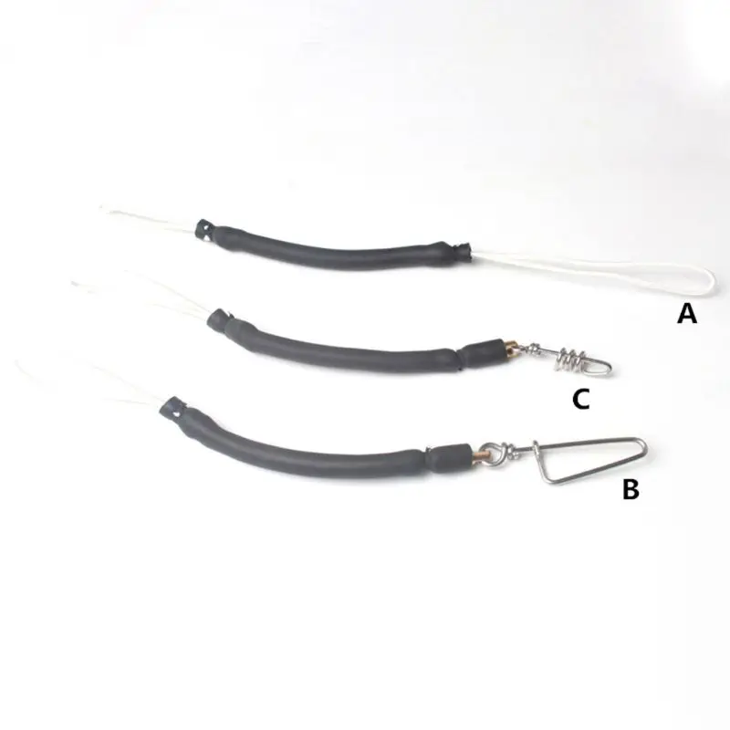 

12cm Spearfishing Shockcord Bungee with Swivel Snap Clip for Speargun Shooting