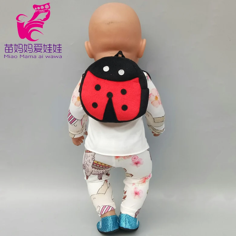 1 шт. плюшевый рюкзак для 18 дюймов девочка кукла-сумка Аксессуары Детская кукла