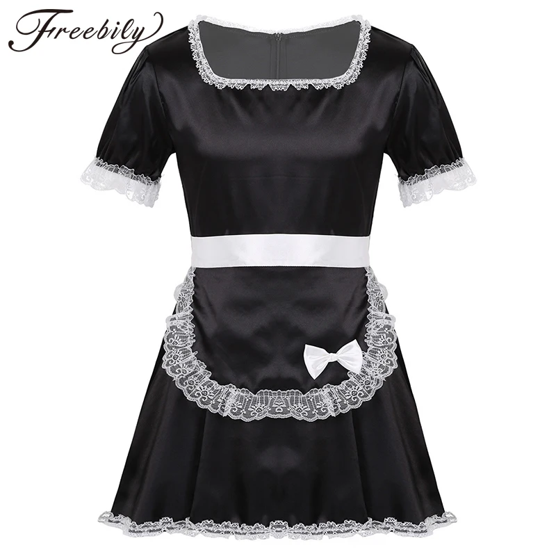 Мужской костюм для взрослых сексуальный косплея Женский с квадратным вырезом и