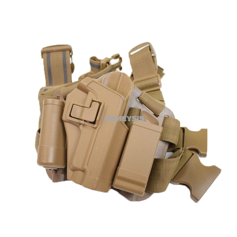 

Military Tactical Thigh Holster Pouch Left Right Hand Army Shooting Huting Drop Leg Holster for SIG SAUER P226 P228 P229 Pistols