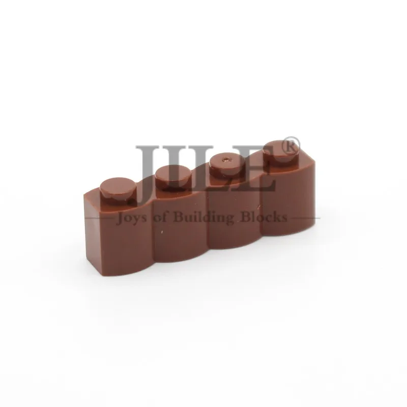 MOC кирпич модифицированный 1x4 военные Настенные перила 30137 DIY креативные
