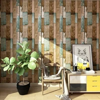 peel and stick wallpaper wood wallpaper contact paper self adhesive plank vintage wallpaper desktop cabinet renovation sticker
