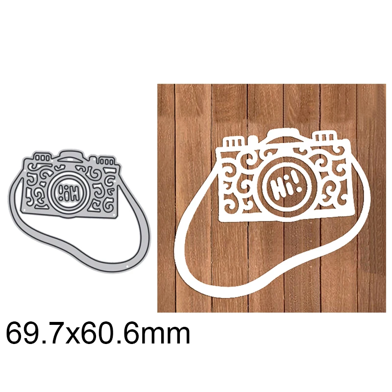 Видеокамера - Металлические ножницы для вырезания для собственного изготовления альбома, бумажных открыток, тиснения, декоративного рукоделия, новинка.