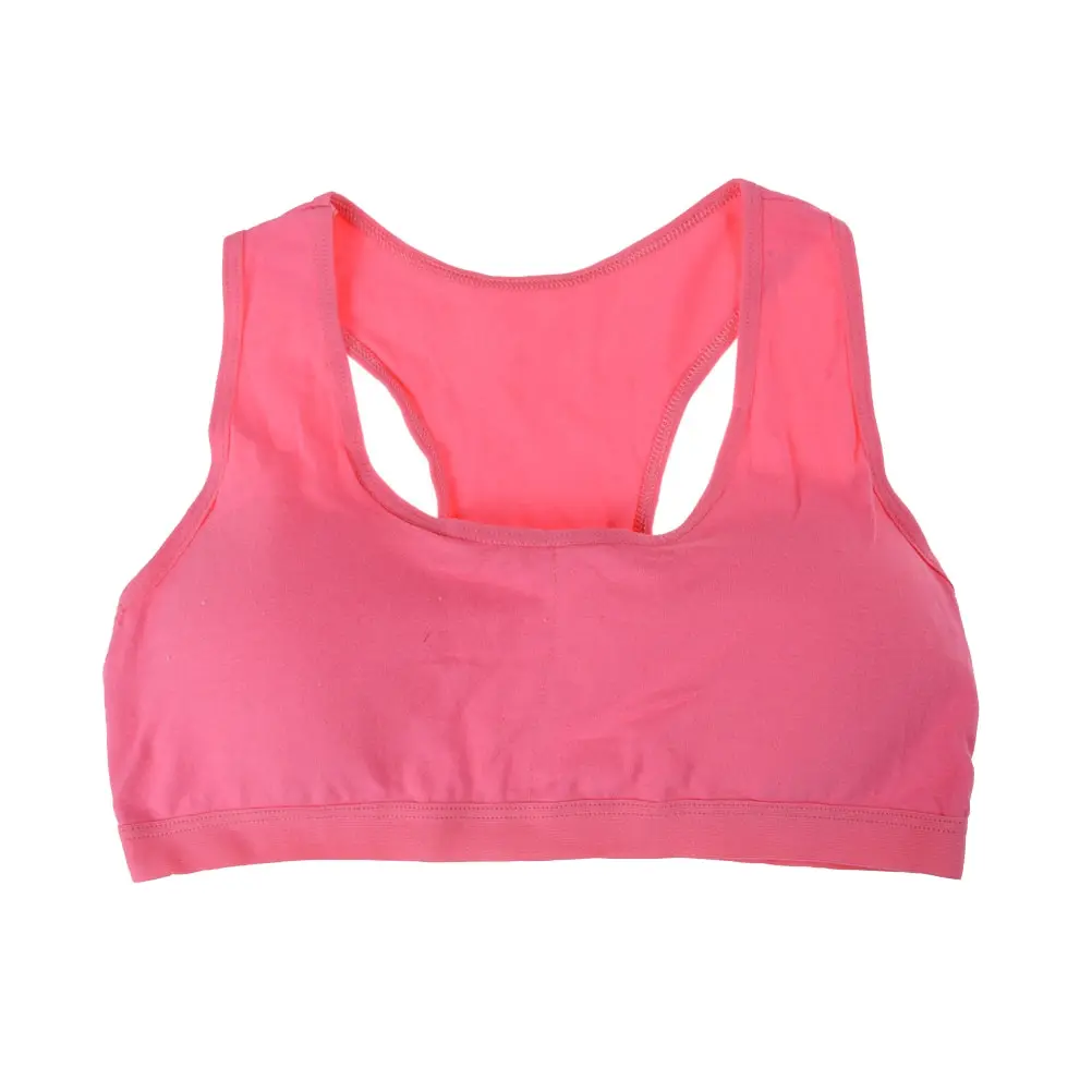 

1 PC Cotton Sports Bra High Breathable Top Fitness Women Padded For Running Gym Seamless Crop Bra Hot Sale
