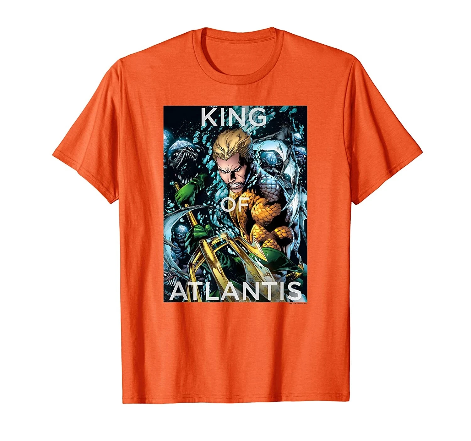 Футболка Aquaman King of Atlantis | Мужская одежда