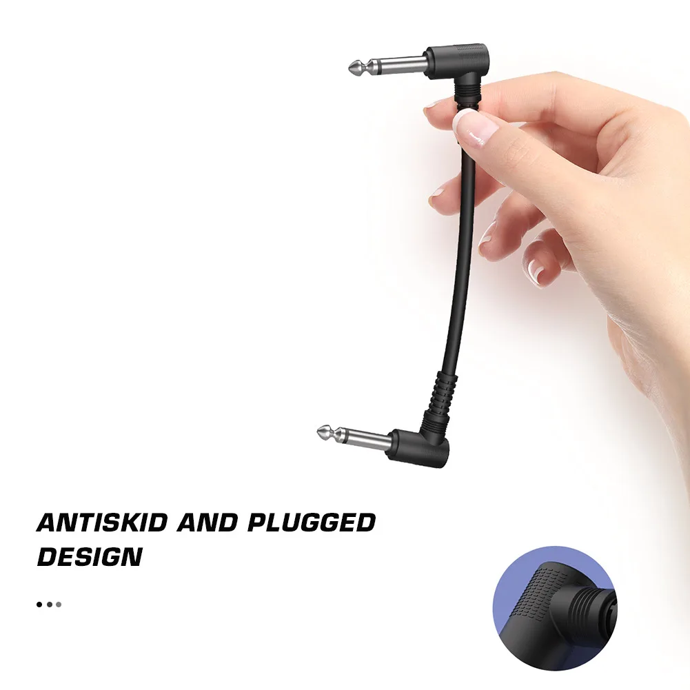 15cm gitarre effekt pedal kabel draht adapter gitarre patchkabel gitarre audio kabel für elektrische gitarre effekt pedale free global shipping
