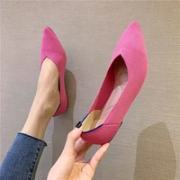 zapatos mujer primavera verano 2022 shoes for women ballet shoes mixed color shoes soft pregnant shoes zapatos de mujer moccasin